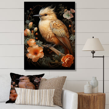 Springtime bird blooms - Bird Wall Art Prints